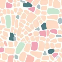 Duni GmbH Servietten 40x40 4lg Klassik Ocean Pebbles | Packung (50 Stück)