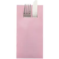 Sovie HORECA Besteckserviette Rosa aus Linclass Airlaid 40 x 40 cm, 4x100 Stück
