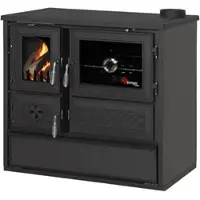 SimgeSoba EEK A Küchenofen Holzherd 802 - BELLA schwarz - 9,12 kW