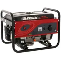 Ama QF2000 - Leiser Benzin-Stromerzeuger mit AVR-Regelung 2.2 kW - Dauerleistung 2 kW - 230V