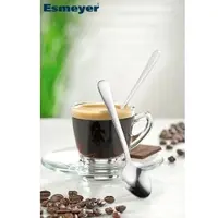 Esmeyer 12 x Espressolöffel SYLVIA, Edelstahl 18/0, poliert, Länge: 11,5 cm. Auch für Mocca. Materialstärke 1,8 mm.
