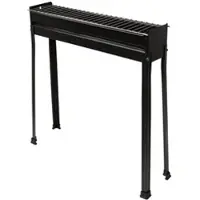 Mille BBQ-80 Classic - Holzkohle-Bratrost für Lammspieße - 80x15cm