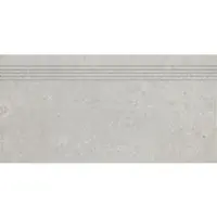 Rako Base R Treppenfliese hellgrau 30x60 cm matt DCPSE432.1