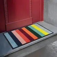 REMEMBER Fußmatte "Lorenzo" - 50 x 75 cm, farbenfrohe, rutschfeste & saugstarke Gummi Fußmatte