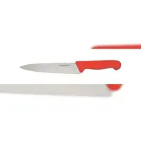 Schneider - Kochmesser - schmale Klinge, Größe: 18 cm - Griff rot