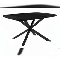 SIT Möbel Tischplatte 220 x 100 cm | Plattenstärke 3 cm | Mango massiv, schwarz | B 220 x T 100 x H 3 cm | 14748-11 | Serie BLACK SMOOTH