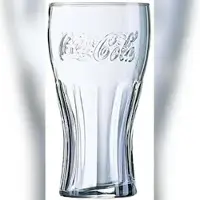Arcoroc 12x COCA-COLA Konturglas Inhalt 37 cl Füllstrich 0,3 ltr