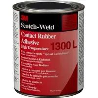 3M Scotch-Weld Lösemittelklebstoff auf Polychloroprenbasis 1300L TF, Gelb-Braun, 1 l