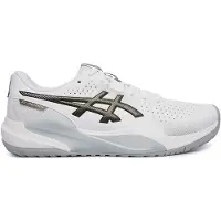 Asics Tennisschuh "GEL-CHALLENGER 15", Herren, Gr. 46, weiß, gunmetal, Synthetik, Schuhe Tennisschuh, All-Court-Schuh für alle Untergründe