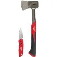 Milwaukee Spaltaxt Promo-Set inkl. Klappmesser