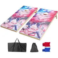 Vevor Cornhole Spiel Set (1255 x 600 x 302 mm) Cornhole-Spielbretter