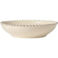 Costa Nova Pearl tiefer Teller Ø23 cm creme Steinzeug