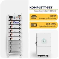Deyee Toys Hybrid-Wechselrichter SUN-15K-SG01HP3-EU-AM2 mit BOS-G | Hochvolt-Speichersystem | 3-phasig | 15 kW | 25,6 kWh