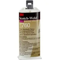 3M Scotch-Weld 2-Komponenten-Konstruktionsklebstoff auf Epoxidharzbasis für das EPX System DP 760, Weiß, 50 ml