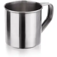 Essentials WAS Germany - Becher Set, 0,35 ltr., Ø 8,5 cm, Höhe 8,5 cm, Set á 6 Stück, Chromnickelstahl
