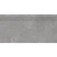 Rako Betonico Treppenfliese grau 30x60 cm matt DCPSR791.1