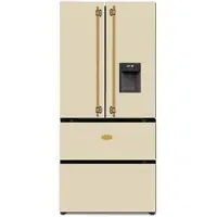 Kaiser KS 80425 ElfEm Retro Kühlschrank Side-by-Side Kühl Gefrier Kombi, No Frost, 506 L, 183 cm