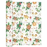 Home Fashion , TL Cozy Feeling pure, Tischläufer, 250 cm x 33 cm, aufgerollt, 1 Stück pro Pack, 8 Pack pro Karton