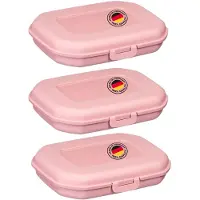Westmark 3 Snack-boxen Mini 300 ml, rosa, 235122EP