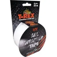 T-Rex Gewebeband 823-00, All Weather Tape, transparent, 48mm x 25m