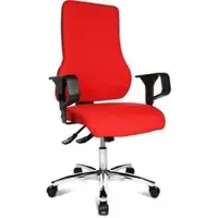 Topstar Bürostuhl Top Point Deluxe, TO29X G21, rot, Stoff, belastbar bis 110 kg