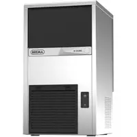 Brema Eiswürfelbereiter mit Ablaufpumpe Eisproduktion: ca. 29 kg / 24 Stunden Luftkühlung R290, 270 W 390x470x690 mm