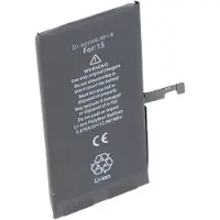 AccuCell Akku passend für Apple iPhone 15, diagnostizierbar, Li-Polymer, 3,87V, 3349mAh, 12,98Wh, ohne Werkzeug