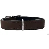 Hunter Halsband Softie M-L (60), braun/schwarz