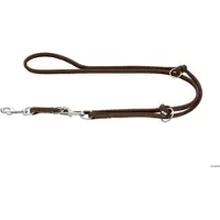 Hunter Verstellbare Führleine Round Amalfi 10/200, schokobraun