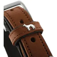 Hunter Halsband Larvik M (55), cognac/schwarz