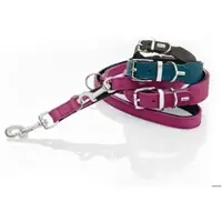 Hunter Verstellbare Führleine Malta 13/200, magenta/schwarz