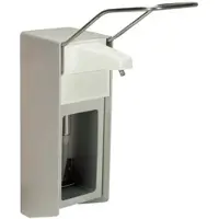 VEPATIM Wandspender 27,5 cm x 8,5 cm x 23,5 cm aus Aluminium 500 ml Langarmhebel