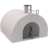 Edilmark FR 1600 - Einbau-Holzbackofen mit Backfläche 86x84 cm