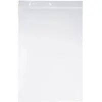 Böttcher-AG Sichttaschen mit Öse, A4, 0,18 mm, aus PVC, genarbt, 25 Stück