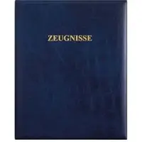 Roth Zeugnismappe 88504, A4, Ringbuch, erweiterbar, dunkelblau