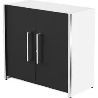 Kerkmann Aktenschrank Aveto, aus Holz, abschließbar, 80 x 76 x 38 cm (B/H/T), anthrazit