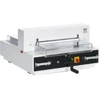 Ideal Stapelschneider 4350, elektrisch, A3, 500 Blatt Schneidleistung, automatische Pressung