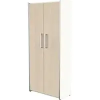 Kerkmann Aktenschrank Move, aus Holz, abschließbar, 80 x 183 x 38 cm (B/H/T), ahorn / weiß