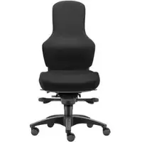 Sitwell gernot steifensand Bürostuhl Ortholetic Balance M, 3D-Ergo, schwarz, Stoff, belastbar bis 120 kg