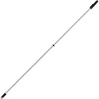SCHULLER Stiel 21493, Polo White, 170 - 300 cm, Klick-In System, Teleskopstiel, aus Stahl