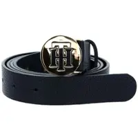 Tommy Hilfiger Gürtel TH Round Curve Belt 3.0 W130 Desert Sky