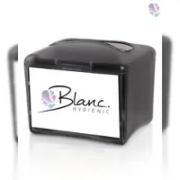 Blanc HYGIENIC Serviettenspender Blanc Value für ca. 200 Blatt, stehend, mit Werbefläche, Einzelblattausgabe, Pushfunktion