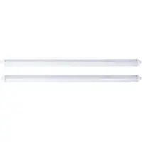 Etc-shop 2er Set LED Wannenleuchte, weiß, IP65, neutralweiß, L 150 cm