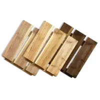 Meingartenversand.de Holzfliese Balkon - Balkonfliese aus Lärche im der Größe 30 x 30 cm - Gartenfliesen, gefräste und rutschfeste Oberfläche - Fliesen für Outdoorbereiche