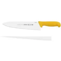 Mundial , Professionelles Küchenmesser, (5510-10), 25.4CM, Breite dreieckige Klinge, Gelb, Edelstahl