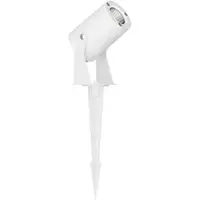 Beneito Faure Sair - 10 W runder LED-Strahler IP65, Weiß 3000 K - Gartenleuchte für Pflanzen oder Hecken, H36 cm -