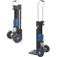DM-System Sackkarre ZW4250, klappbar, elektrisch, Luftreifen, Tragkraft 250kg, Treppensteiger
