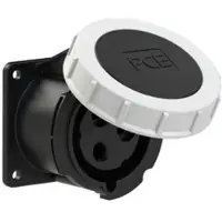 Pce 3232-7 CEE-Anbausteckdose gerade (75x75mm) 32A 3p 7h IP67 32327
