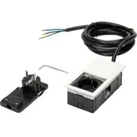 Kopp 939661015 VersaHIT Mono - 1 Schutzkontaktsteckdose, Farbe: weiß matt