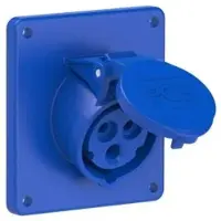 Pce 413-6ttf9 CEE-Anbausteckdose schräg (92x100mm) 16A 3p 6h IP44/IP54 TT 4136ttf9